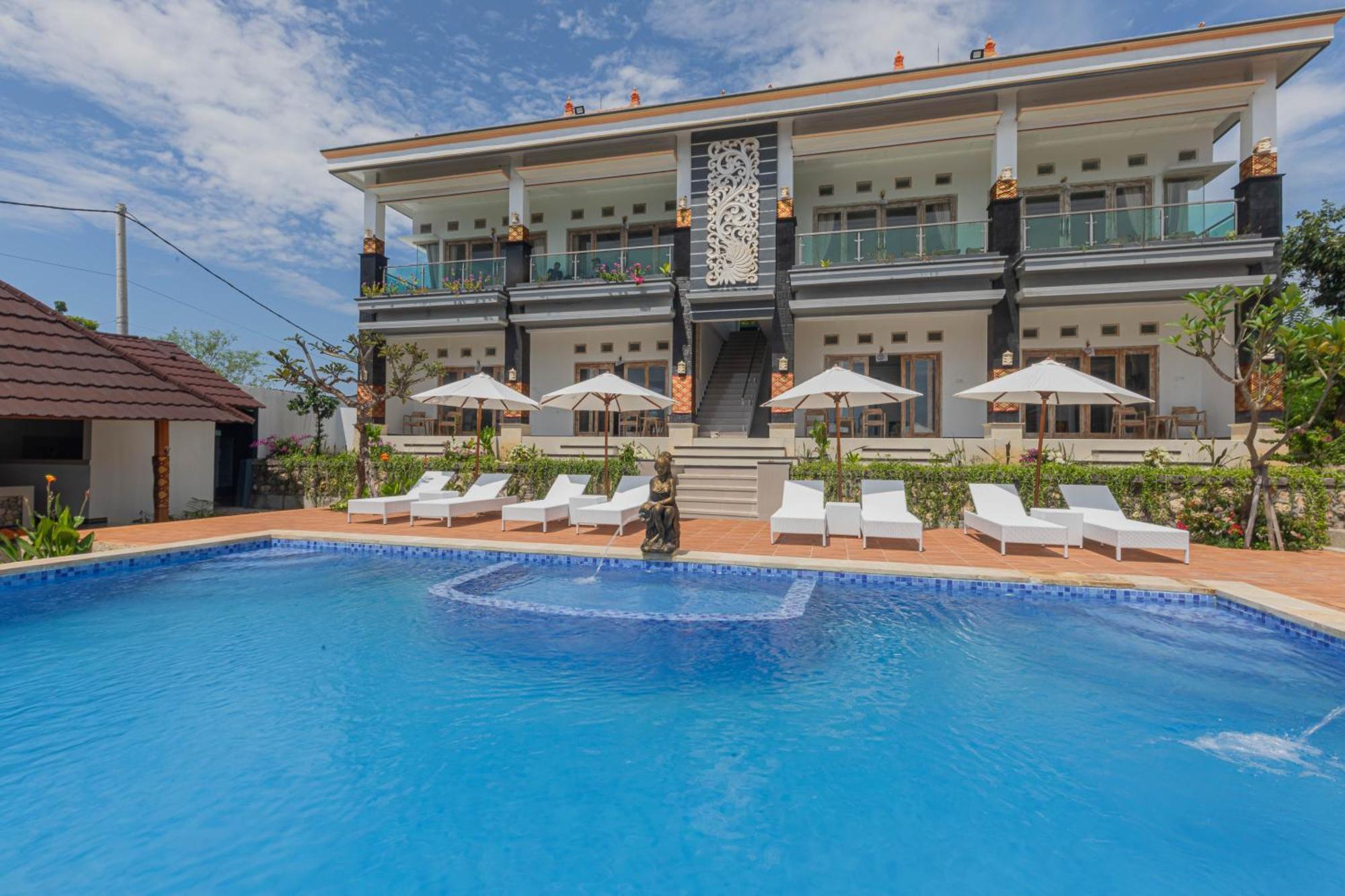 D'Arya Sea View Hotell Batununggul Exteriör bild